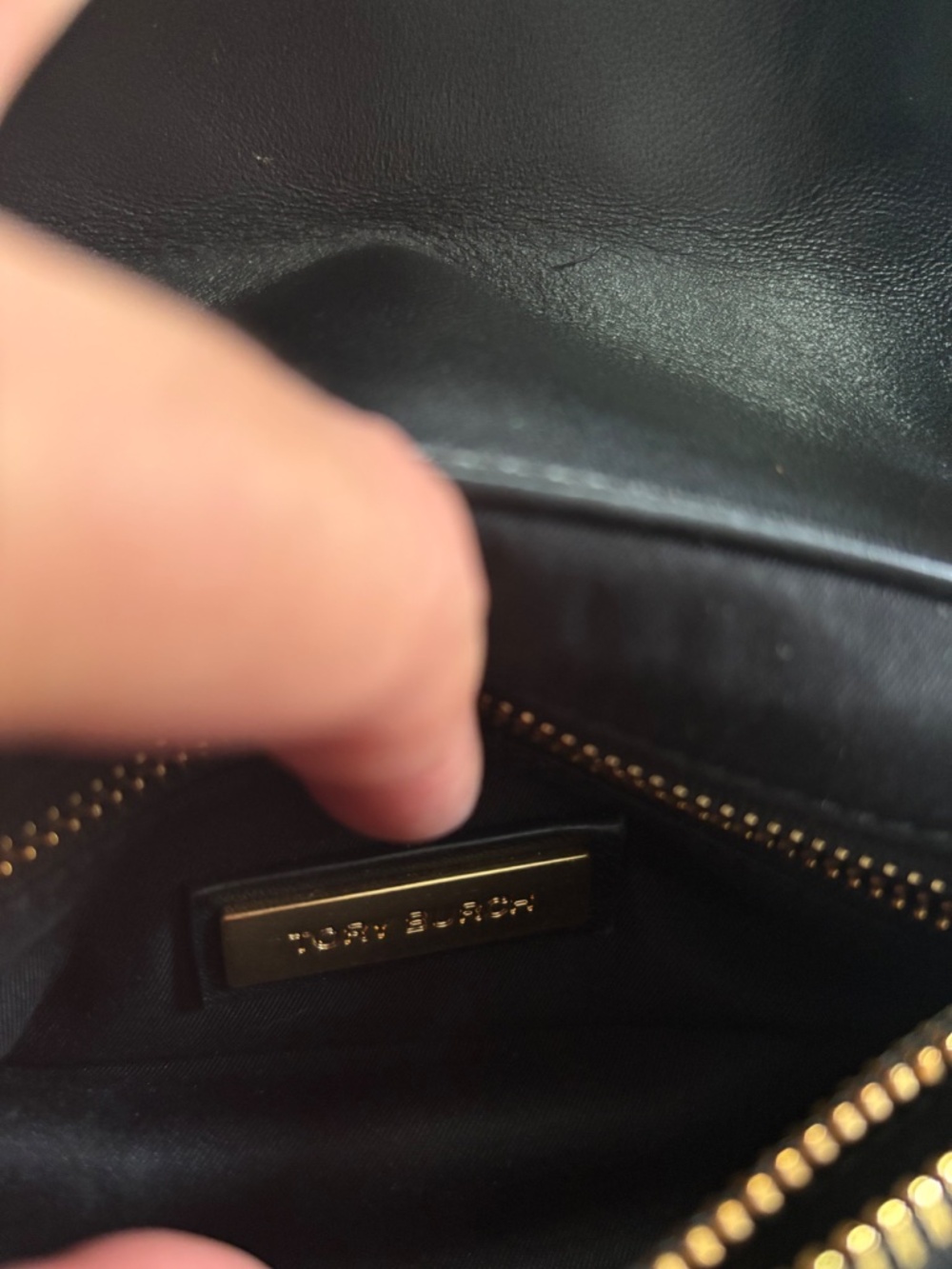 Tory Burch Fleming Bamboo Shoulder Bag - Picture 3 of 5